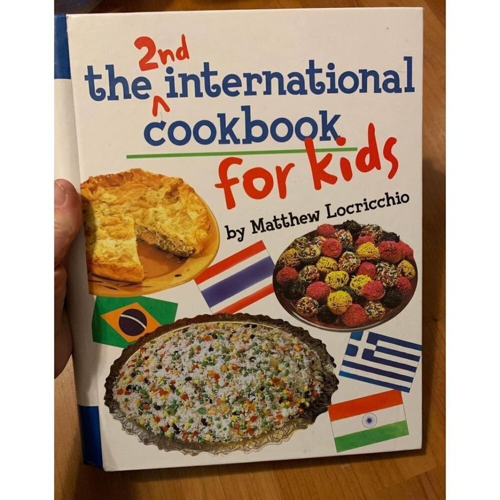 The 2nd International Cookbook for Kids 2004 Y2K Kitchen Home School Gift DIY